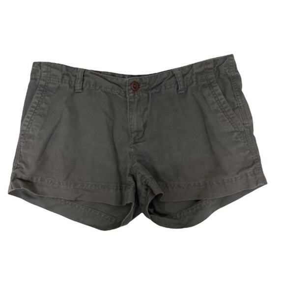 The North Face Gray Flat Front Shorts Sz 6 - Picture 7 of 7